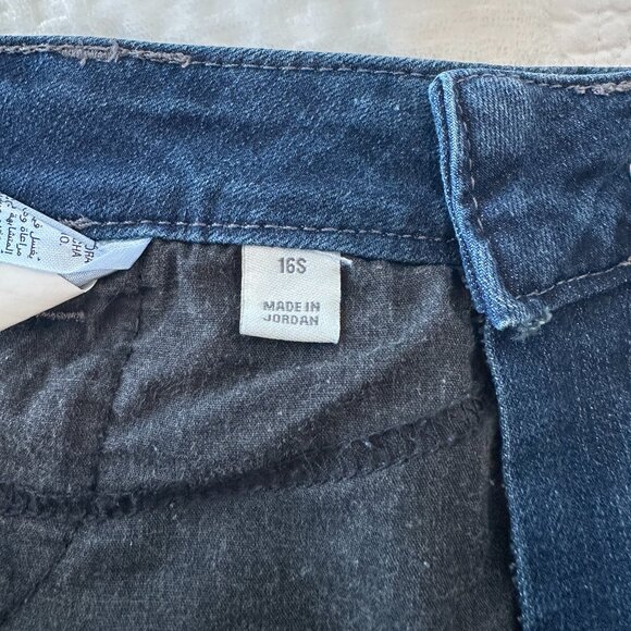 Style & Co Curvy Boot Leg Blue Jeans 16S - Picture 6 of 6